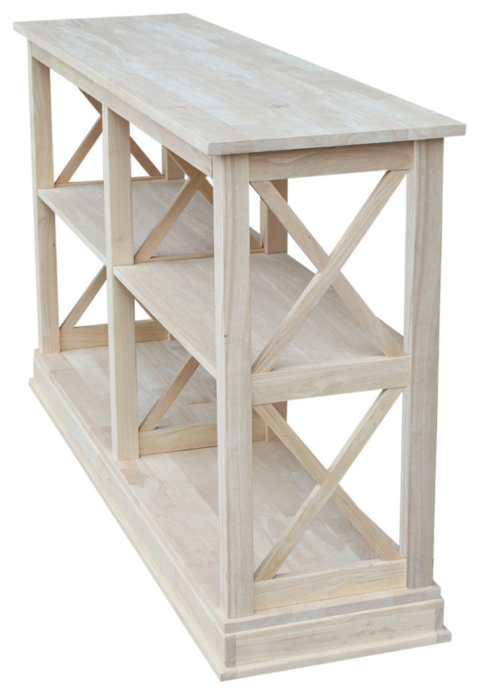Hampton Sofa - Server Table Includes Shelves