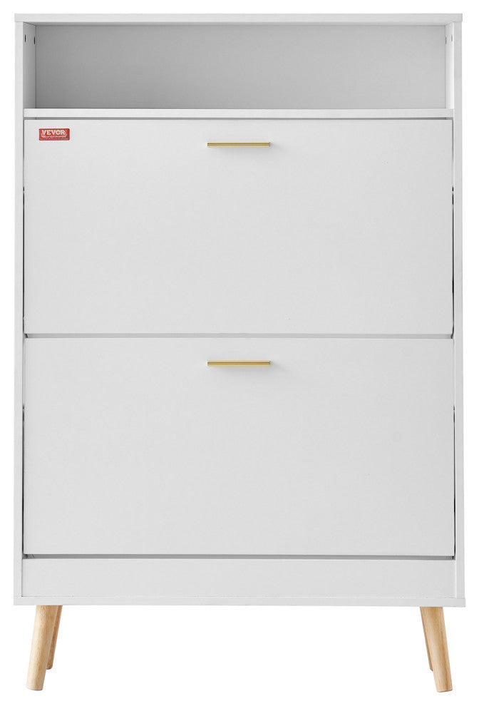 VEVOR Shoe Cabinet with 2 Flip Drawers Shoe Storage Cabinet for Entryway