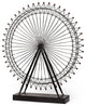Metal and Wood London Eye Moveable Sculpture