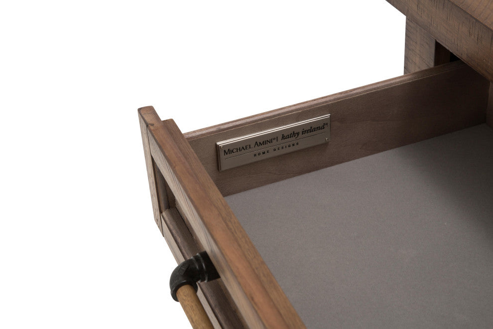 Crossings 1-Drawer Side Table - Reclaimed Barn