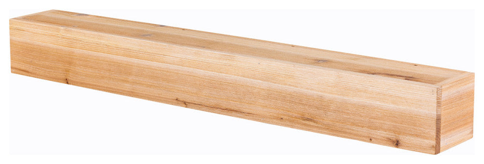 Weathered Beam Mantel, Maple, 60"