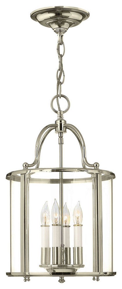 Hinkley Gentry Medium Single Tier, Polished Nickel
