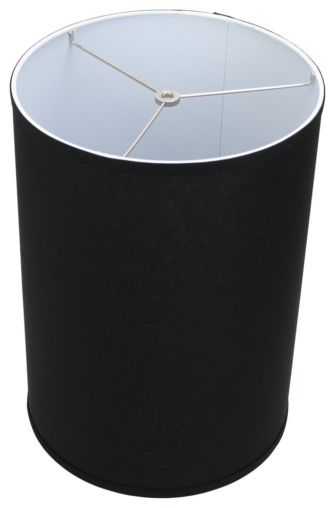 Fenchel Shades, 12"x12"x17" Spider Attachment Drum Lamp Shade, Linen