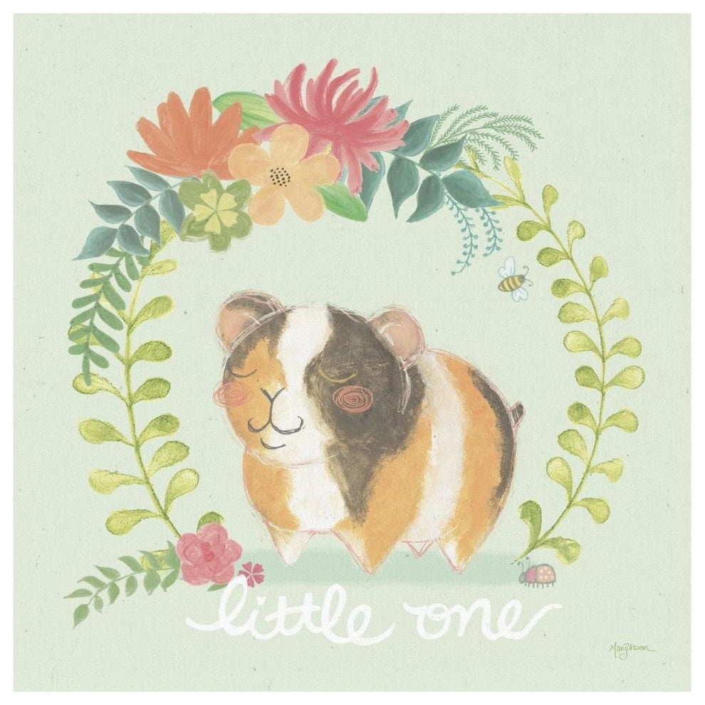 "Garden Friends IV" Digital Paper Print by Mary Urban, 38"x38"