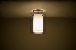 Pahu 1 Light Ceiling Lighting, Satin Nickel, LED
