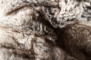 Faux Fur Throw 50"x60", Tawny Fox