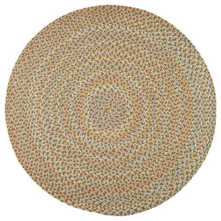 Rhody Rug Cypress Rug, Earth Beige, 4' Round
