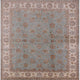 Ahgly Company Indoor Square Mid-Century Modern Area Rugs, 4' Square