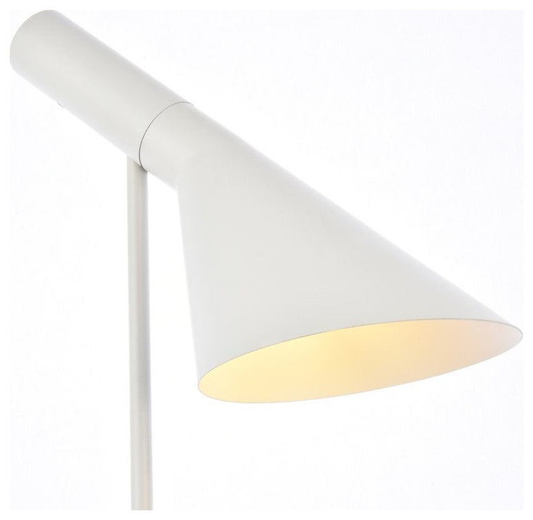 Living District Juniper 1-Light Table Lamp White