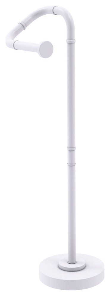 Remi Free Standing Toilet Tissue Stand, Matte White