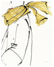 "Fashion Strokes II no Splatter" Digital Paper Print by Anne Tavoletti, 18"x22"