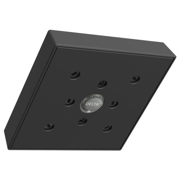 Delta H2Okinetic Single-Setting Raincan Shower Head, Matte Black, RP70171BL