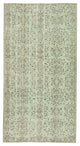 Rug N Carpet - Hand-knotted Anatolian 4' 0" x 7' 9" Rustic Small Area Rug