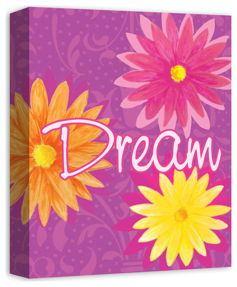Dream Flowers 11x14 Canvas Wall Art