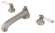 Kingston Brass Roman Tub Faucet, Brushed Nickel