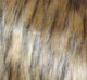 Golden Spirit Wolf Light and Dark Brown Handmade Luxury Pillow, 22"x22"