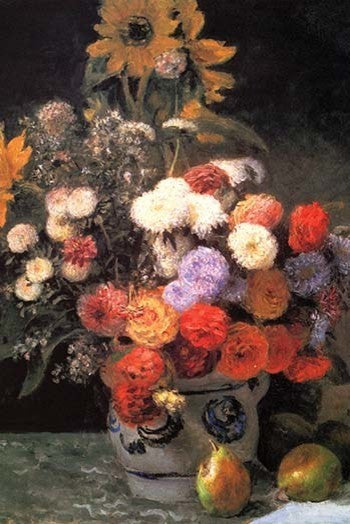 Flowers in a Vase - Framed Paper Poster 20" x 30"