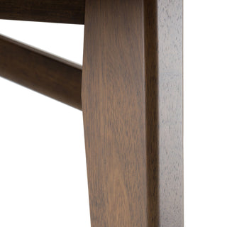 Modrest Costello Mid-Century Modern Wenge Dining Table