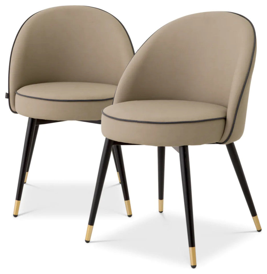 Beige Dining Chair Set Of 2 | Eichholtz Cooper
