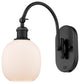 Innovations 518-1W-BK-G101-LED 1-Light Sconce, Matte Black