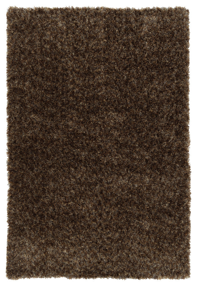 Addison Retreat Casual Multi-Tonal Shag Area Rug, 8'x10', Fudge, Art22Fu8X10