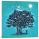 "Deep Tree Diving" by Terry Fan, 37x37x1.5