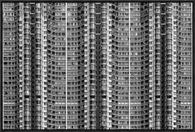 "Better Know Where Your Flat Is" Framed Canvas Giclee by Stefan Schilbe, 31x21"