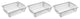 YBM Home Small Plastic Basket Paper Organizer and Letter Tray, 32-1194White, 3