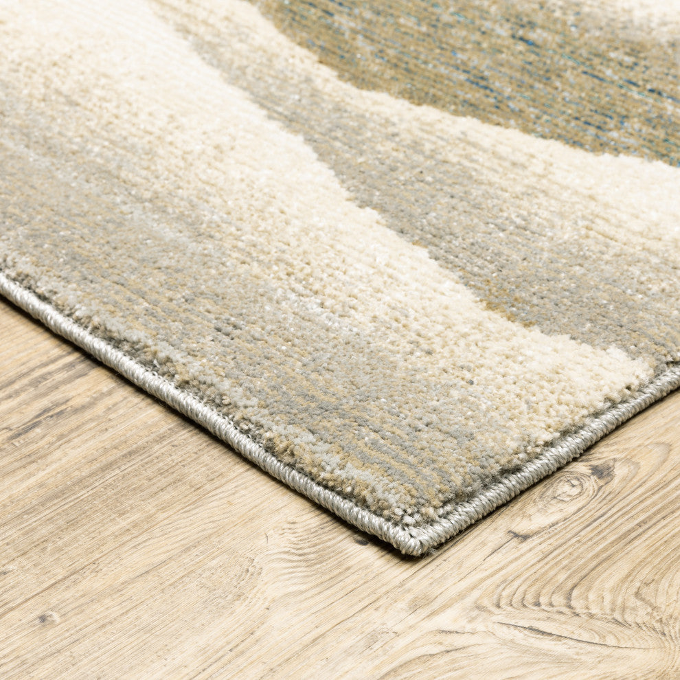Elements Desert Dunes Beige/ Tan Area Rug, 2'3"x8'