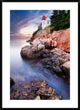 "Sunset At Bass Harbor Lighthouse"  by Mircea Costina, 32x44"