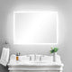 smartLED Illuminated Fog-Free Bathroom Mirror with Bluetooth Speakers and Dimmer