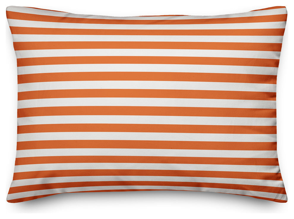 Flip Flop Kind of Day Outdoor Lumbar Throw Pillow, 14"x20"