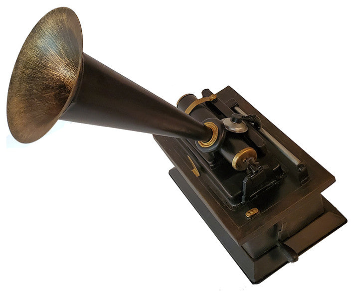 1901 Edison Standard Model A New Style Phonograph Display-Only metal Decor