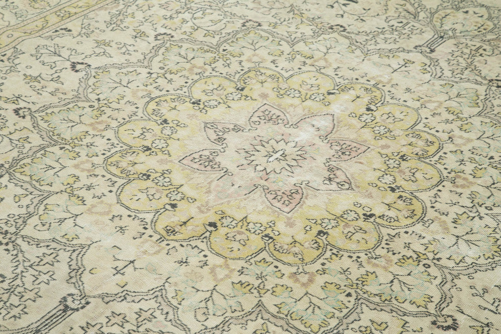 Rug N Carpet - Handmade Oriental 7' 11'' x 11' 11'' Unique Area Rug
