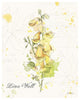 "Floral Splash IV Live Well" Digital Paper Print by Katie Pertiet, 24"x30"