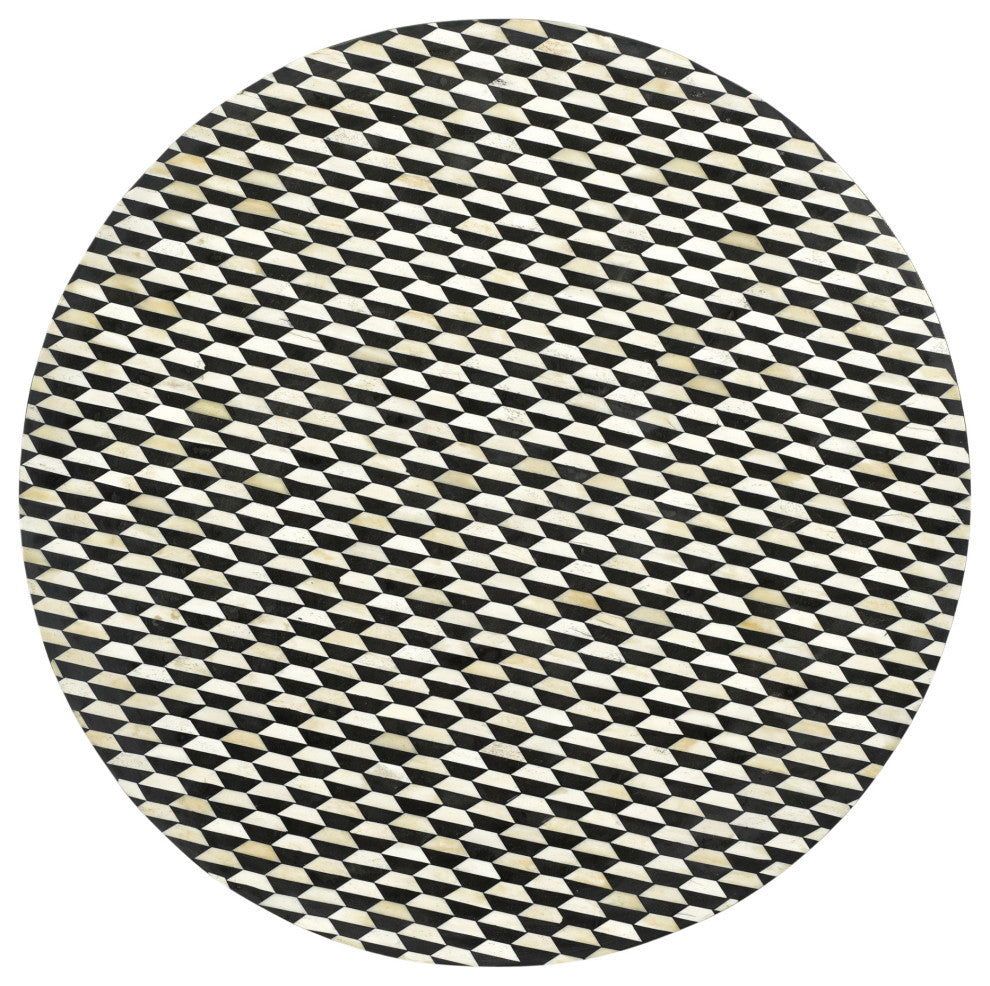 Art Deco Optic Coffee Table - Yellow