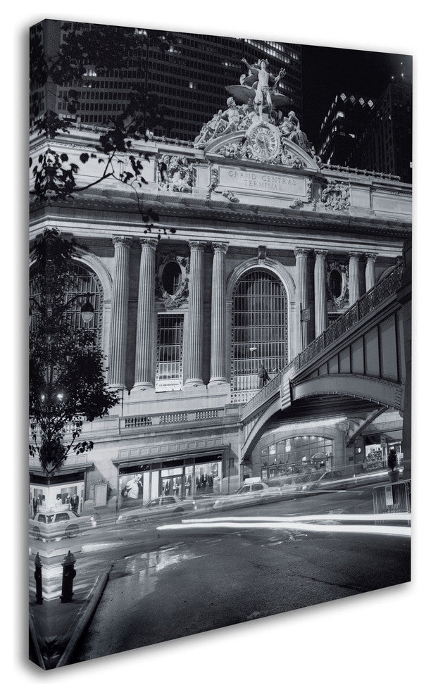 'Grand Central Night' Canvas Art by Chris Bliss