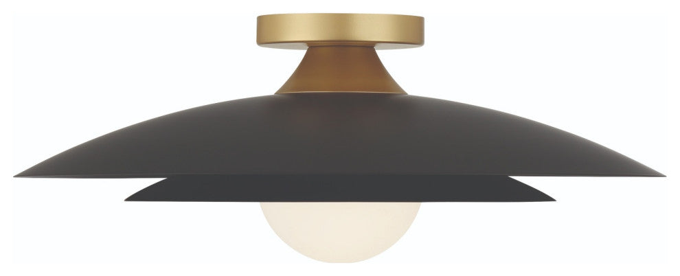 Welsh 1 Light LED 18" Sconce, Black