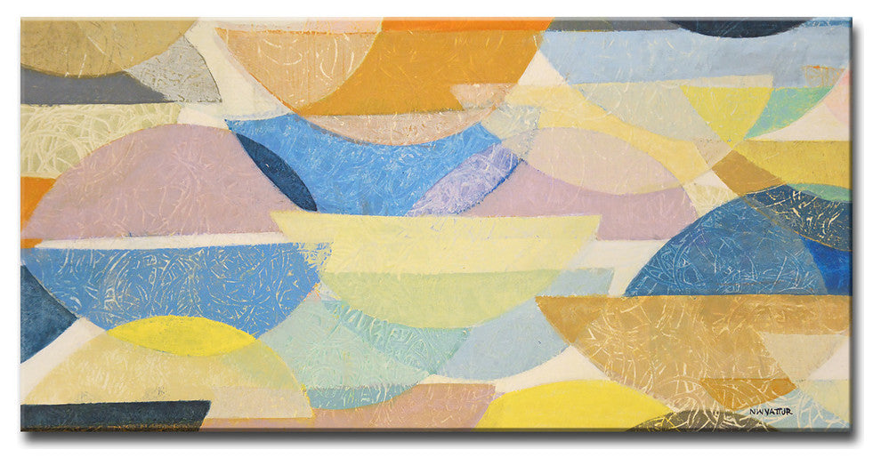 Canvas Art ''Daytime Voyage'' by Norman Wyatt, Jr., 12"x24"