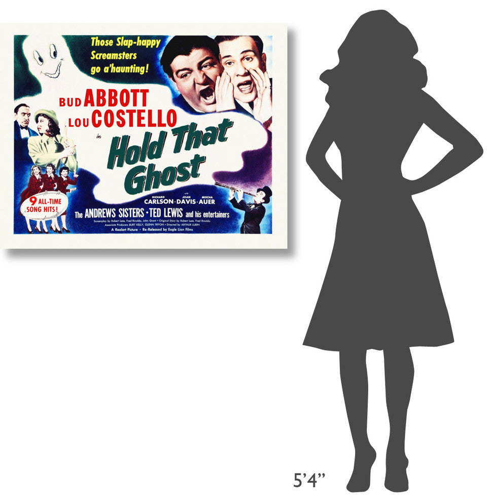 "Abbott & Costello - Hold That Ghost" Canvas by Hollywood Photo Archive, 40x32"
