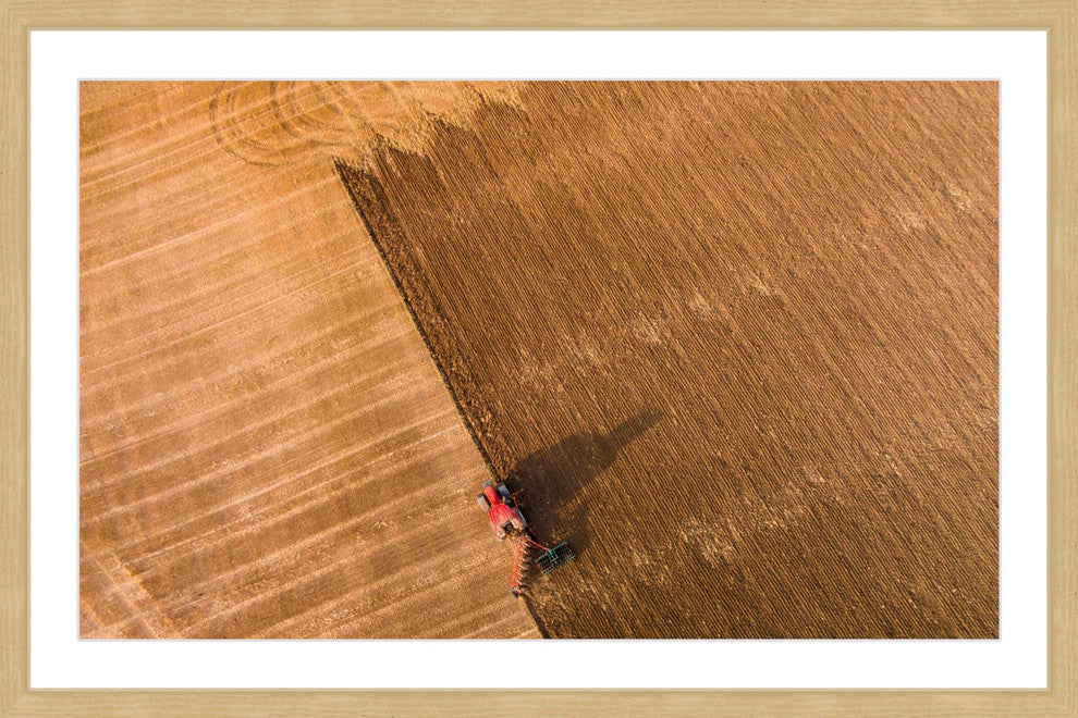 "Ready The Land" Framed Print by Karolis Janulis