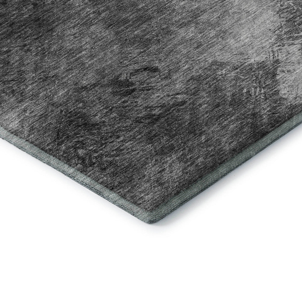 Premium Machine Washable Mayfield AMF590 Gray 8' x 10' Rug