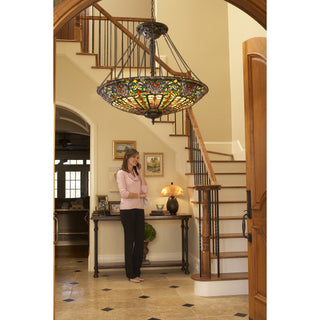 Glenhaven 2-Light Table Lamp, Teco Rossa