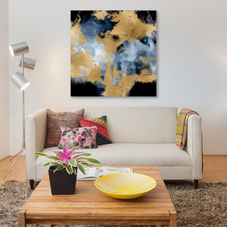 "Evolve I" by Daniela Hudson, Canvas Print, 37"x37"