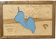 Lake Almanor, California-Wood Lake Map, Medium