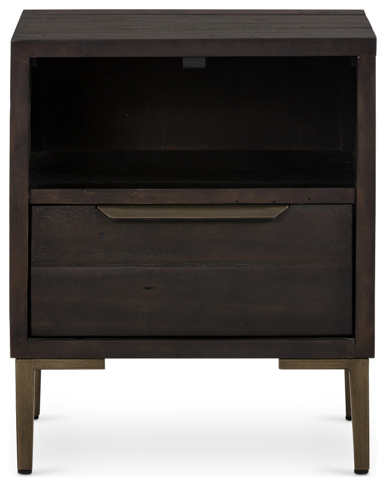 Wyeth Nightstand, Dark Carbon