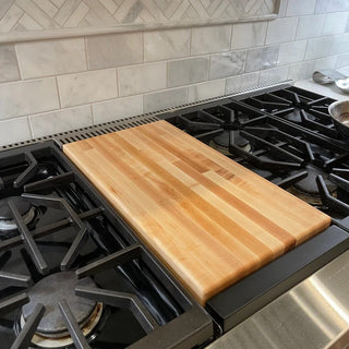 Custom Edge Grain Butcher Block Table Top, Island Top, Workbench, Desk Top, Maple, 30"x60"