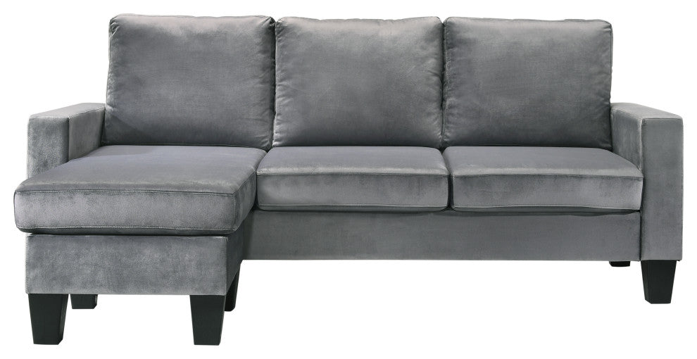 Jessica Sofa Chaise, Gray