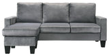Jessica Sofa Chaise, Gray