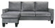 Jessica Sofa Chaise, Gray